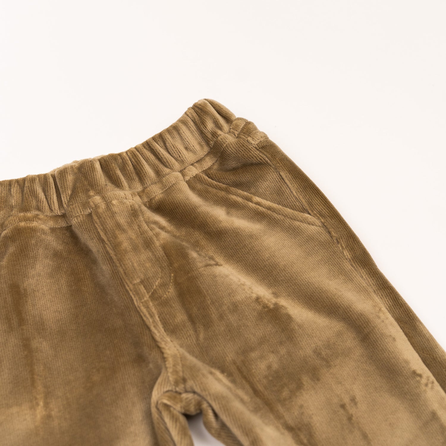 Pantalone in velluto Beige