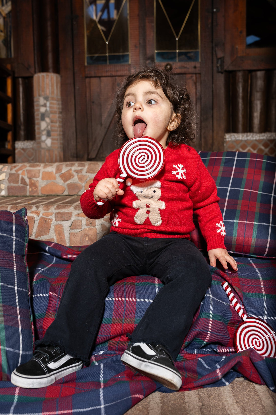 Maglione ‘Pan di zenzero’ Rosso