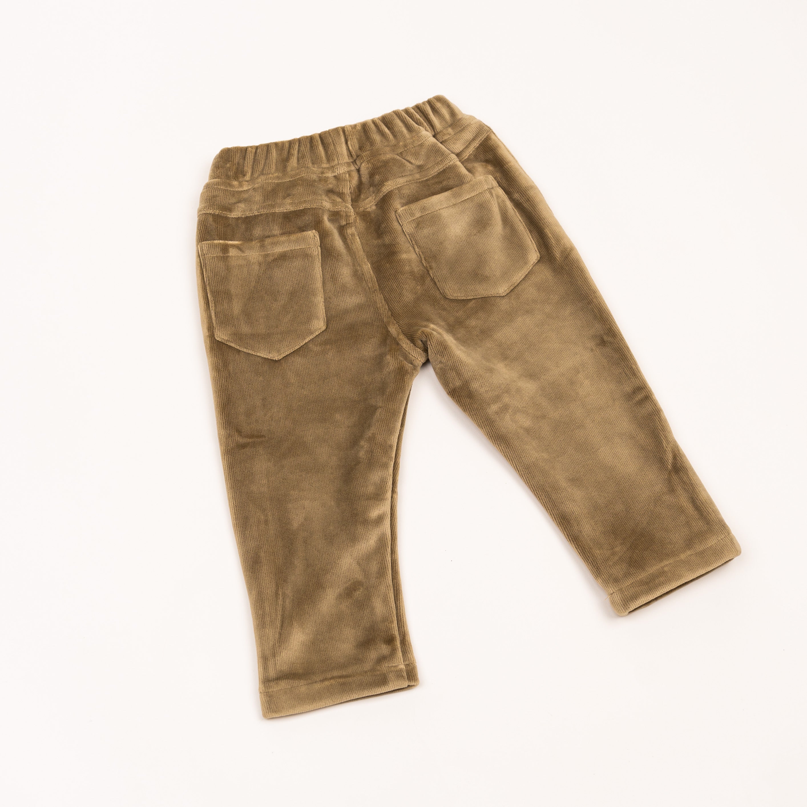 Pantalone in velluto Beige