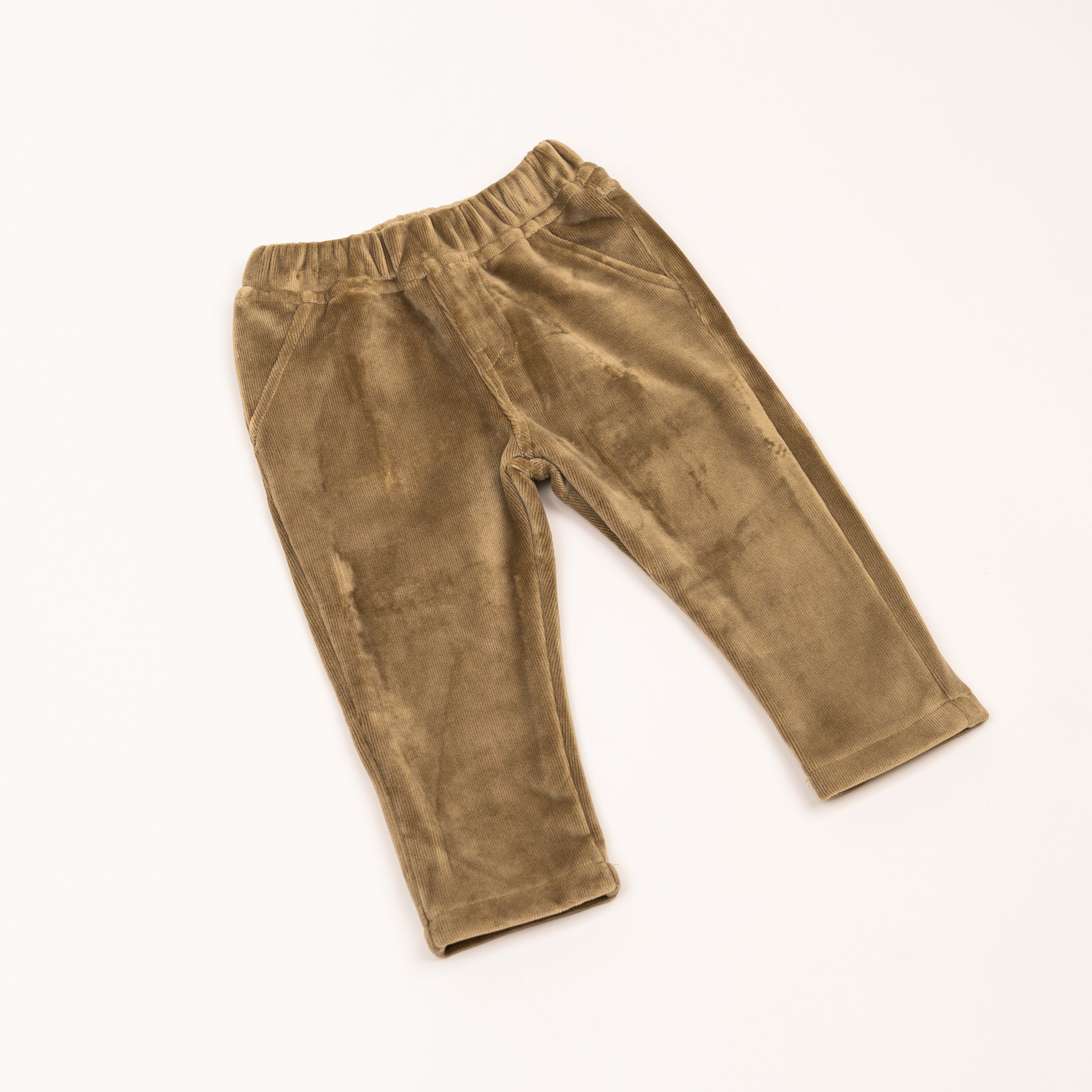 Pantalone in velluto Beige